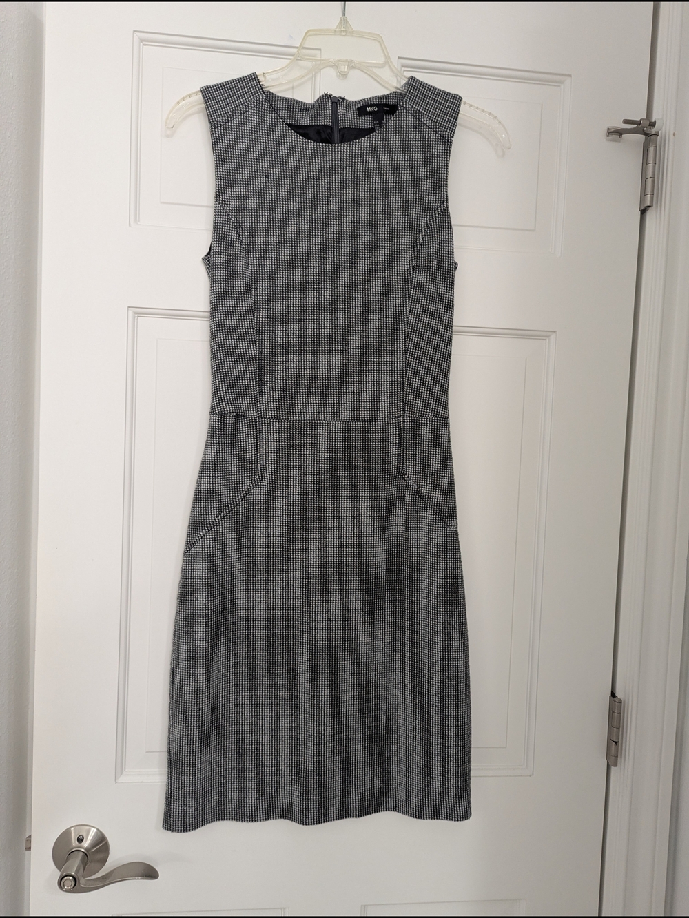 MNG by Mango Sleeveless Suit Sheath Dress